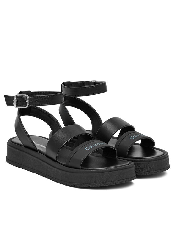 Calvin Klein Sandali Calvin Klein V4A2-83261-0326 M Črna
