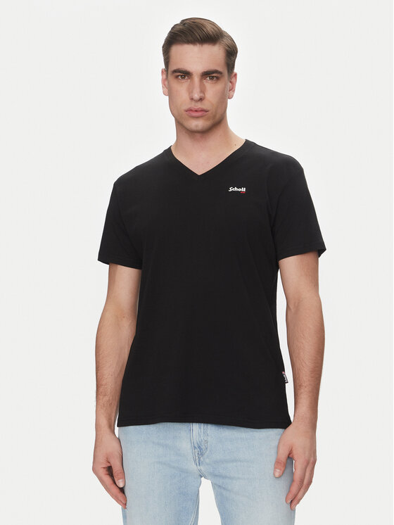 Schott NYC Schott NYC T-shirt TSCASUALV Nero Regular Fit