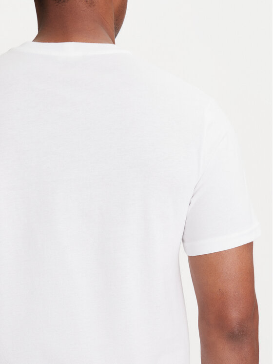 United Colors Of Benetton United Colors Of Benetton Majica 3I1XU1096 Bela Regular Fit