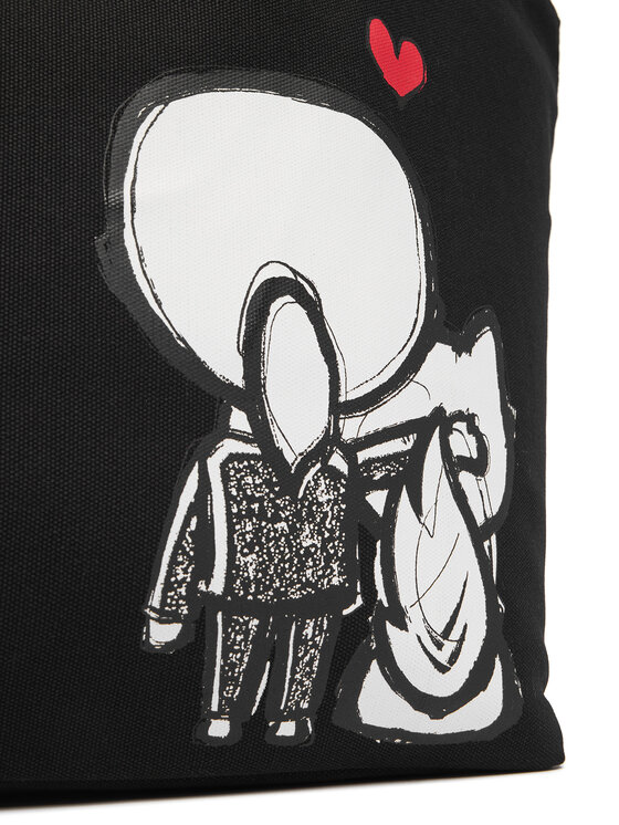 KARL LAGERFELD Geantă KARL LAGERFELD B1W50052 Negru