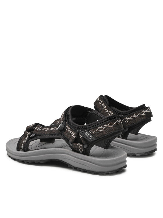 Jack Wolfskin Босоніжки Jack Wolfskin Wave Breaker W 4050291 Чорний