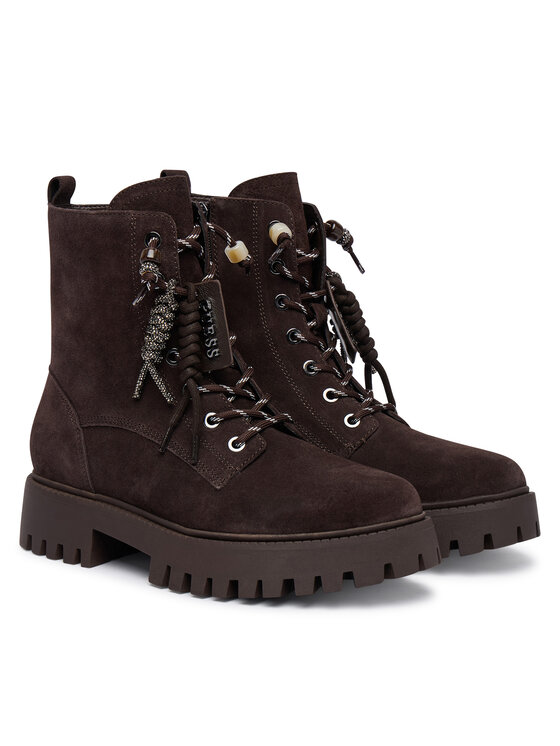 Guess Trapery Guess FLFFIZ SUE10 Beżowy ciemny