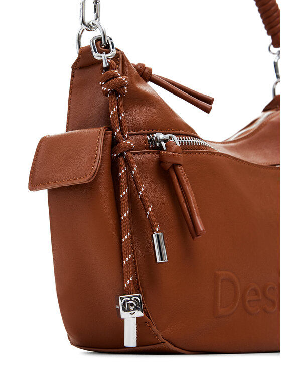 Desigual Дамска чанта Desigual 25SAXPBW Кафяв