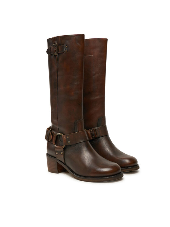 Bronx Чоботи Bronx High boots 14291-A Коричневий