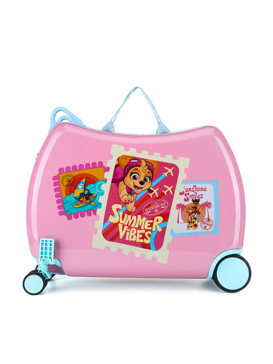 Walizka dziecięca Paw Patrol ACCCS-SS24-230PAW-S Różowy