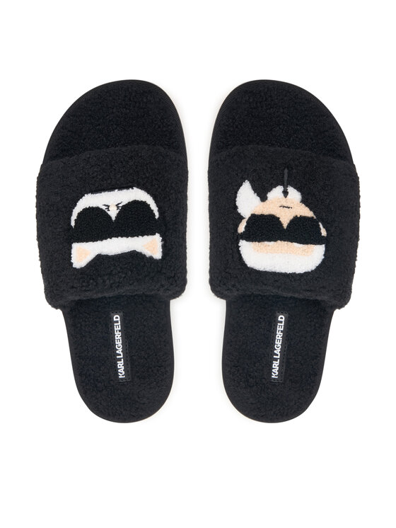 KARL LAGERFELD Pantoletten KARL LAGERFELD Skylar Slide KL47600T Schwarz