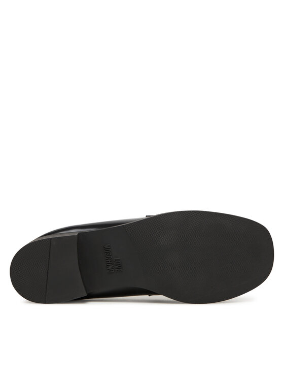 LOVE MOSCHINO Мокасини LOVE MOSCHINO JA10222G1NJD000A40 Чорний