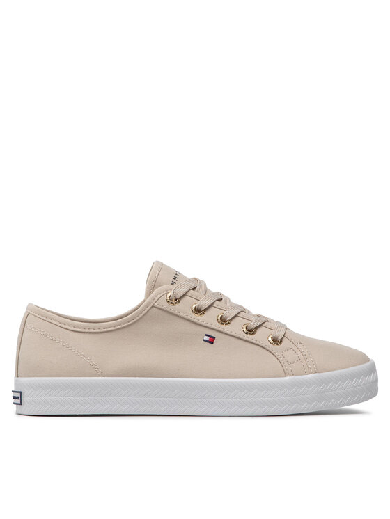 Tommy Hilfiger Tenisice Tommy Hilfiger Essential Sneaker FW0FW06664 Bež