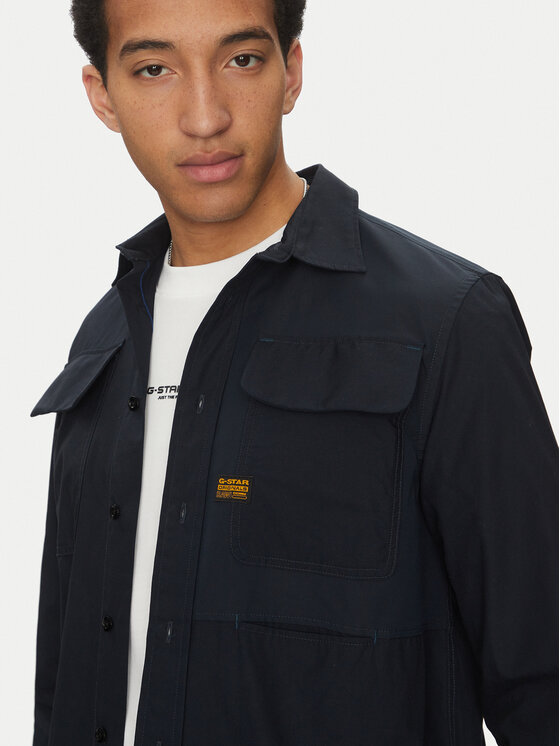 G-STAR G-STAR Camisa Cpo Utility D26470-C973 C742 Azul marino Regular Fit