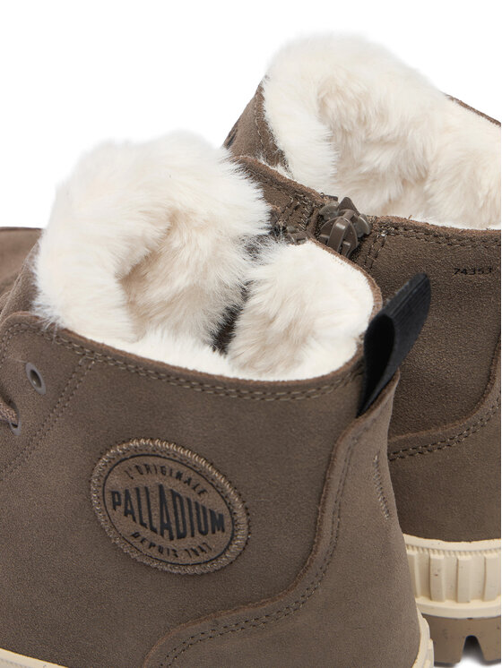Palladium Черевики туристичні Palladium Pallashock Zip Warm 74353-281-M Сірий