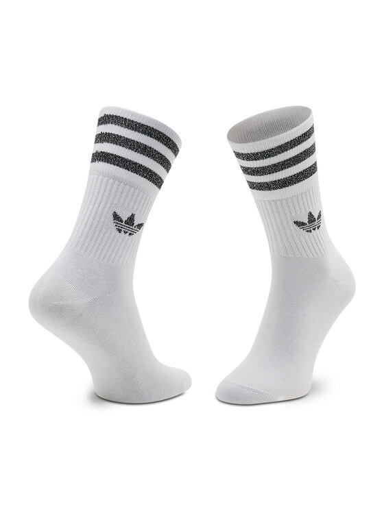 adidas Довгі шкарпетки adidas Mid Cut Glt Sck HK0301 Білий