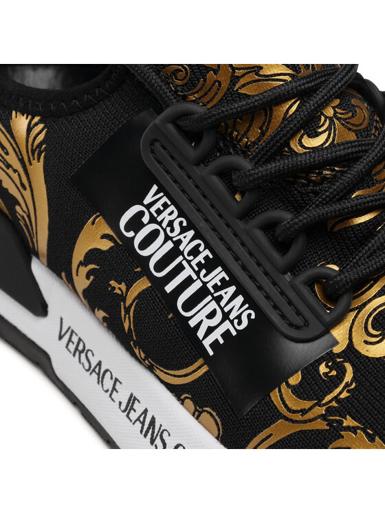 Versace Jeans Couture Sneakersy Versace Jeans Couture E0VWASA5 Czarny