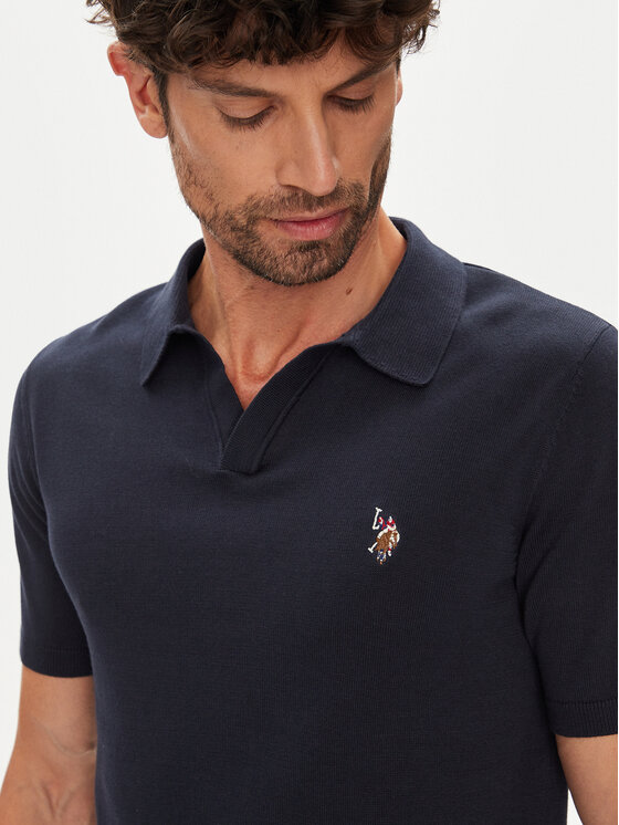 U.S. Polo Assn. U.S. Polo Assn. Поло MUP3554 Cиній Slim Fit