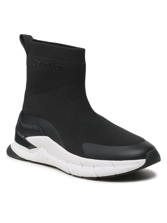 Calvin Klein Tenisice Calvin Klein Sock Boot HW0HW01589 Crna