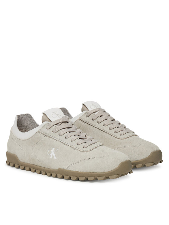 Calvin Klein Jeans Sneakers Calvin Klein Jeans Low Profile Runner Mg Sue YW0YW01898 Bej