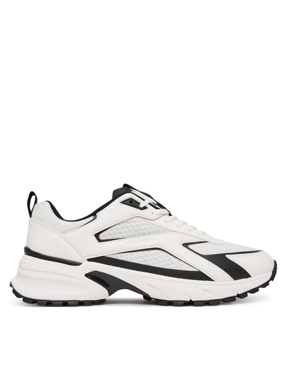 Calvin Klein Laisvalaikio batai Calvin Klein Hike Runner Laceup Strip M-Lt HM0HM02154 Balta