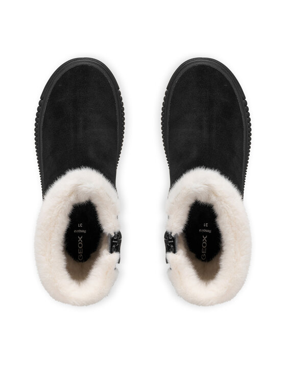 Geox Stivali Geox J Laquinny Girl Wpf J56NFB 00022 C9997 S Nero
