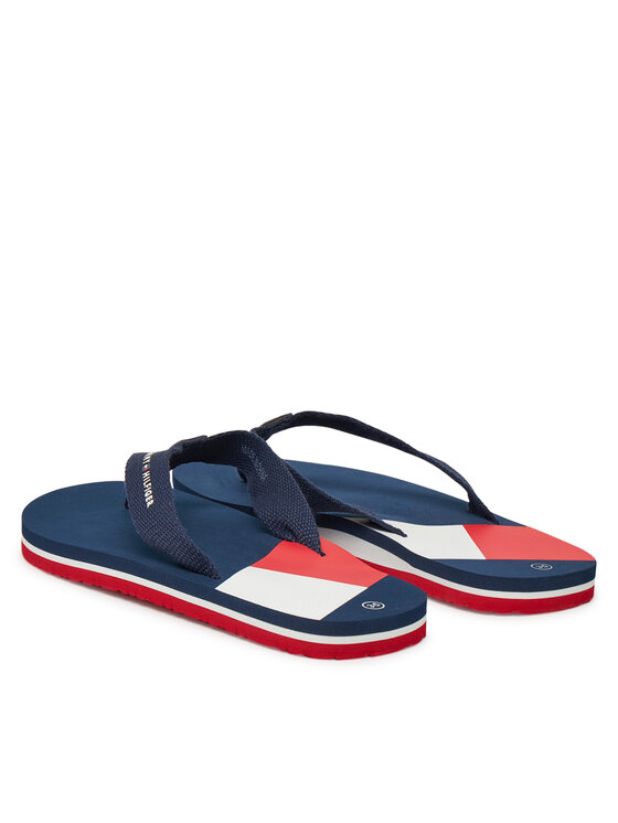 Tommy Hilfiger Žabky Tommy Hilfiger T3X8-33908-0058 S Tmavomodrá