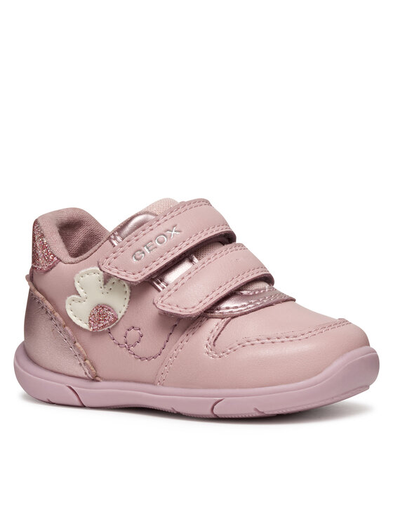 Geox Sneakersy Geox B Zapito B566DC 054AJ C8014 Różowy