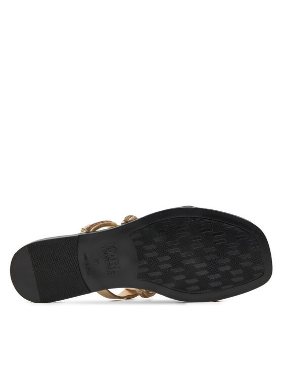 KARL LAGERFELD Босоніжки KARL LAGERFELD KL87425 Золотий