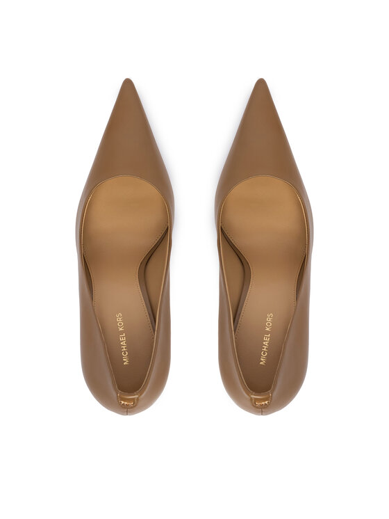 MICHAEL Michael Kors Lodičky MICHAEL Michael Kors Elyse High Pump 40R6EYHP1L Hnedá