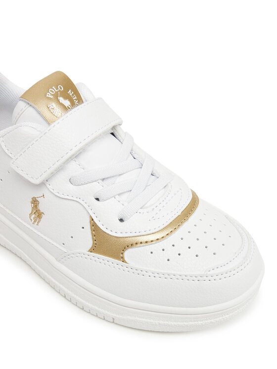 Polo Ralph Lauren Снікерcи Polo Ralph Lauren Masters Court II Ps RL03403103 Білий