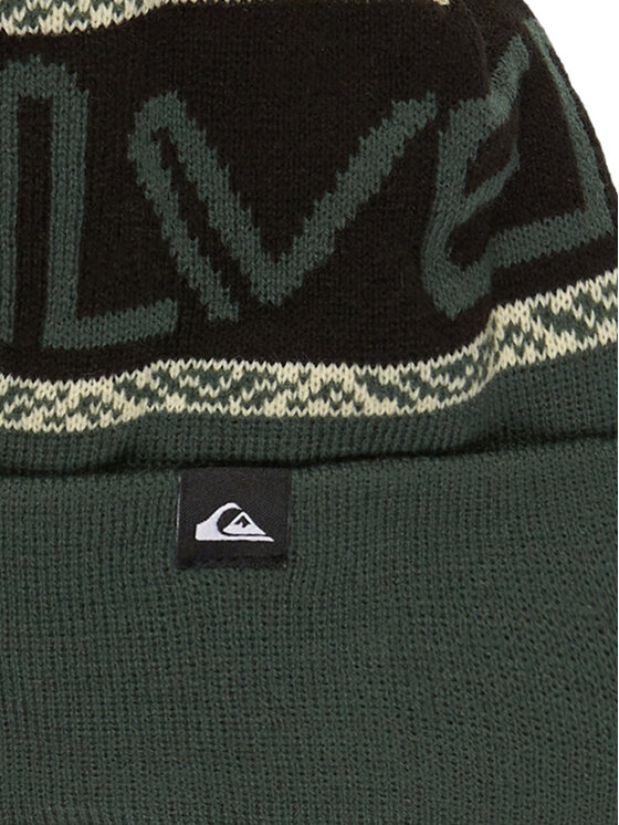 Quiksilver Шапкa Quiksilver Summit EQYHA03427 Зелений