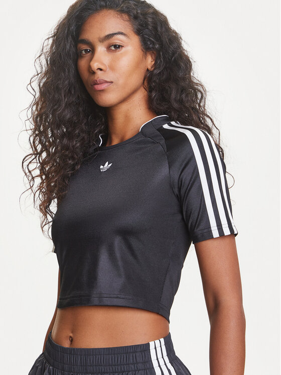 adidas adidas Футболка adicolor Teamgeist Baby JD0268 Чорний Slim Fit