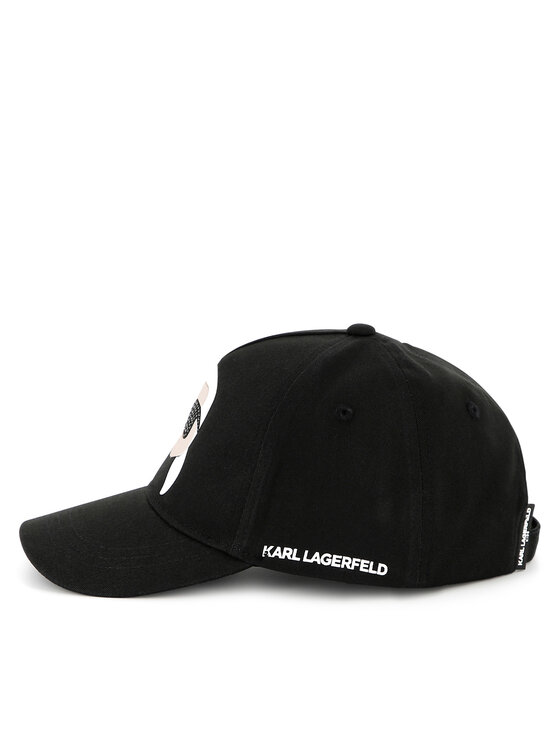 KARL LAGERFELD Kšiltovka KARL LAGERFELD Z30387 Černá