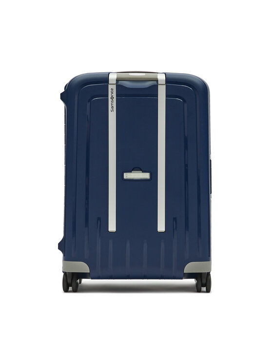 Samsonite Közepes bőrönd Samsonite S'Cure 49307 1247 1BEU Sötétkék