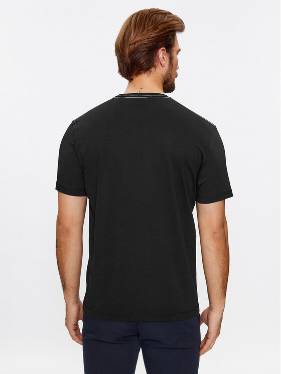 Gant Gant T-shirt Reg Archive Shield Emb Ss 2067004 Nero Regular Fit