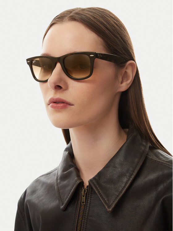 Ray-Ban Сонцезахисні окуляри Ray-Ban 0RB4340 Коричневий