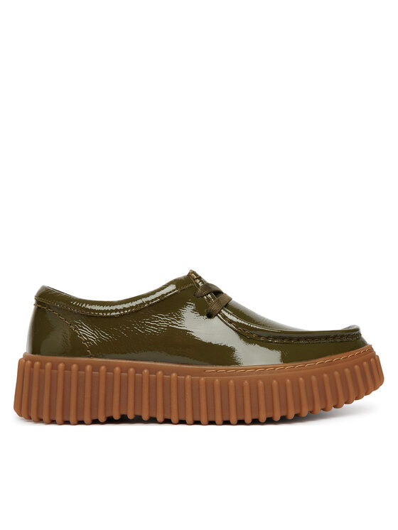 Clarks Туфлі Clarks Torhill Bee 26186668 Зелений