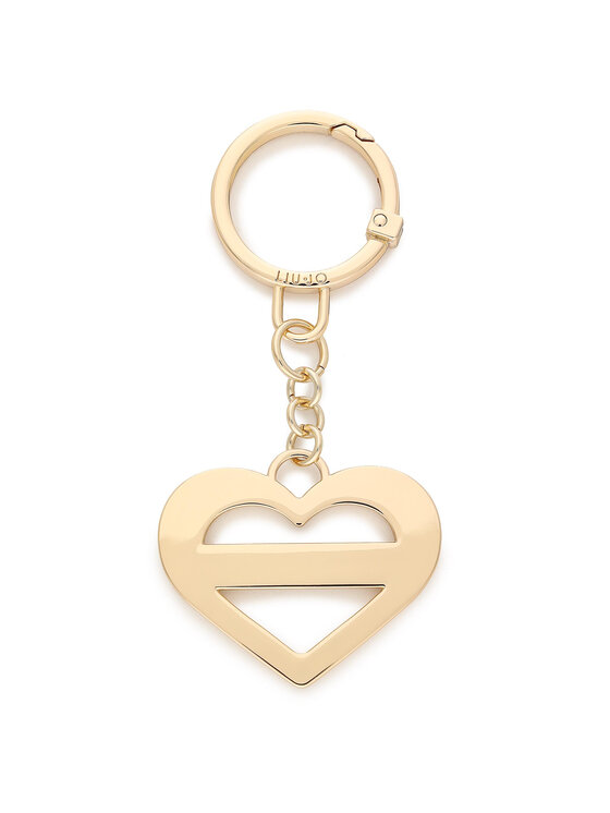 Liu Jo Ключодържател Liu Jo Key Ring Heart NF1145 A0001 Златист