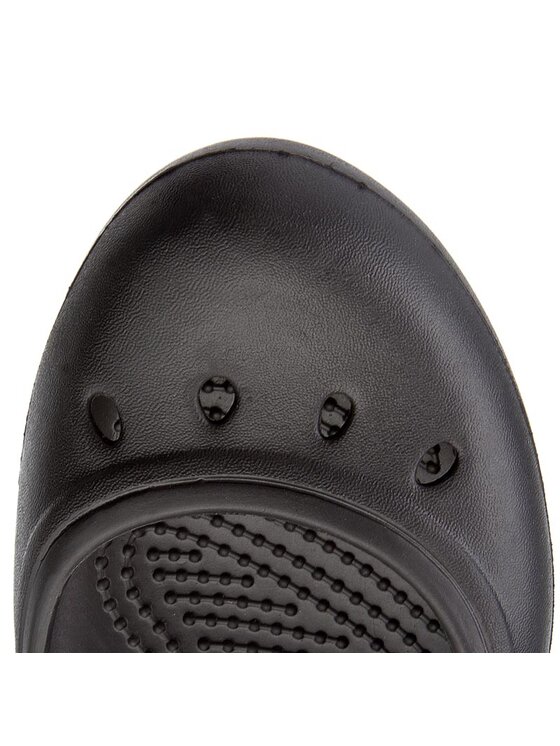 Crocs Balerinke Crocs Kadee Work Flat W 200941 Črna