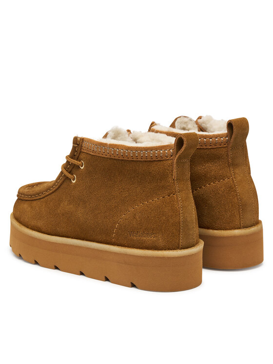 Clarks Боти Clarks MeareWalla Mid 26328489 Кафяв