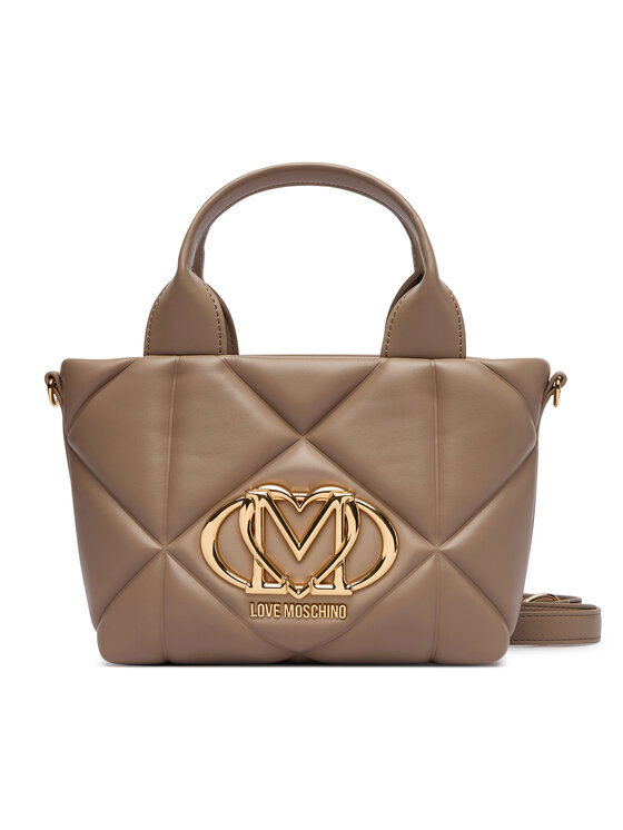 LOVE MOSCHINO Τσάντα LOVE MOSCHINO JC4255PP0PLC0105 Σκούρο μπεζ