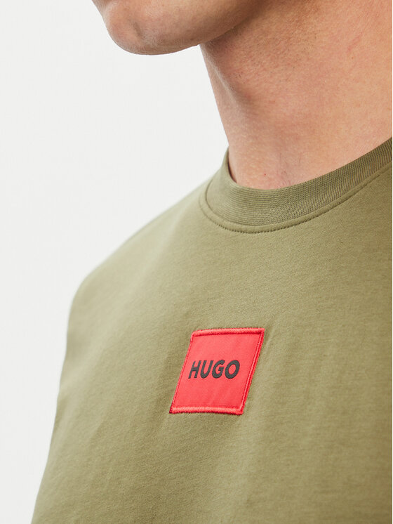 HUGO HUGO Футболка Diragolino212 50447978 Хакі Regular Fit