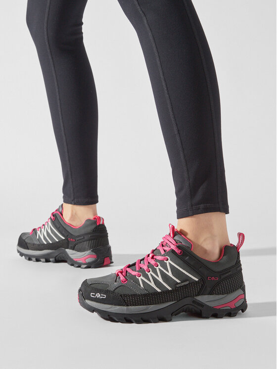 CMP Трекінгові черевики CMP Rigel Low Wmn Treking Shoe Wp 3Q13246 Сірий