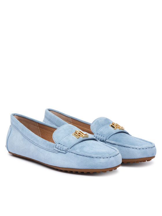 LAUREN RALPH LAUREN Mokaszin LAUREN RALPH LAUREN Barnsbury 802821629034 Világoskék