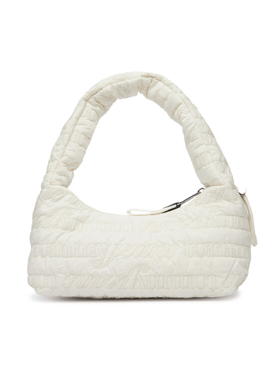 Tommy Jeans Ročna torba Tommy Jeans Tjw Icon Aop Shoulder Bag AW0AW18467 Bela