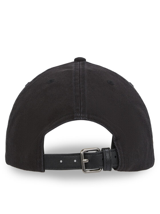 Tommy Hilfiger Czapka z daszkiem Tommy Hilfiger Seasonal Flag Wash 6 Panel Cap AM0AM13348 Czarny