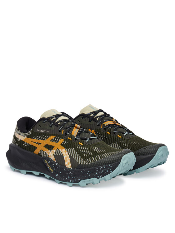 Asics Маратонки за бягане Asics Trabuco 14 1011C166 Зелен