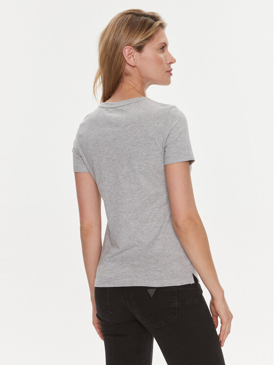 Guess Guess Футболка W1YI1 BI3Z14 Сірий Slim Fit