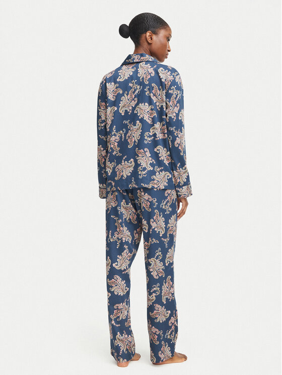LAUREN RALPH LAUREN LAUREN RALPH LAUREN Піжама ILN92529 Cиній Regular Fit