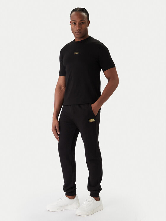 KARL LAGERFELD KARL LAGERFELD Camiseta 755034 561235 Negro Regular Fit