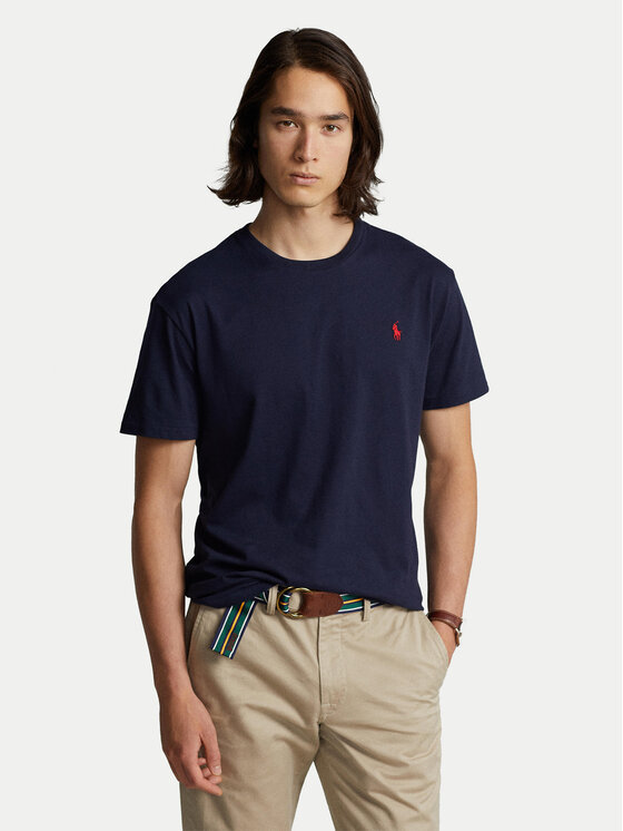 Polo Ralph Lauren Polo Ralph Lauren Футболка Bsr 710680785 синій Custom Slim Fit