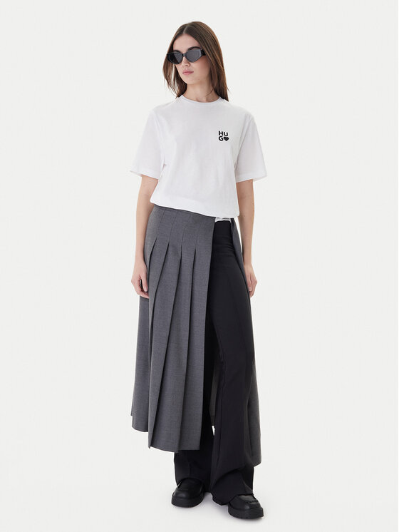 HUGO Hugo Футболка Dashire_4 50489198 Білий Regular Fit