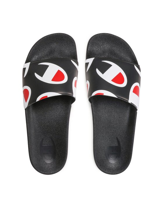 Champion Nazouváky Champion Slide Pd S22018-CHA-KK001 Černá