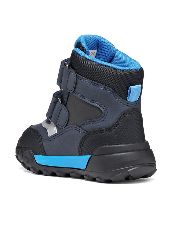 Geox Čizme za snijeg Geox B Trekkyup Boy B Abx B566LD 000ME C0035 S Crna